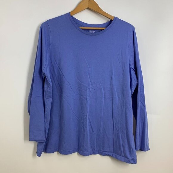 Land's End Women's Relaxed Supima Cotton (Lot of 3) Long Sleeve T-Shirt‎ SZ 1X - Picture 6 of 13
